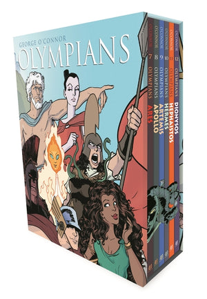 Olympians Boxed Set Books 7-12: Ares, Apollo, Artemis, Hermes, Hephaistos, and Dionysos (Olympians)