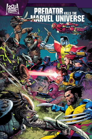 Predator Kills the Marvel Universe Omnibus Leinil Yu Cover
