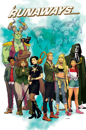 Runaways by Rainbow Rowell Omnibus Kris Anka Cover