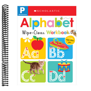 Pre-K Alphabet Wipe-Clean Workbook: Scholastic Early Learners (Wipe-Clean)