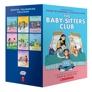 The Baby-Sitters Club #1-7 Graphic Novel Box Set (Color) (Baby-Sitters Club Graphix)