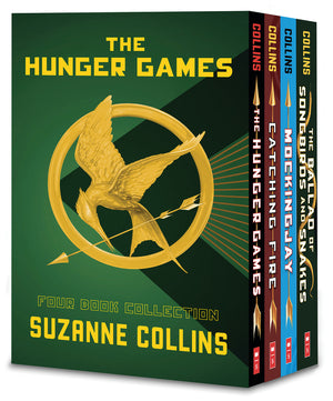 Hunger Games 4-Book Paperback Box Set (the Hunger Games, Catching Fire, Mockingjay, the Ballad of Songbirds and Snakes) (Hunger Games)