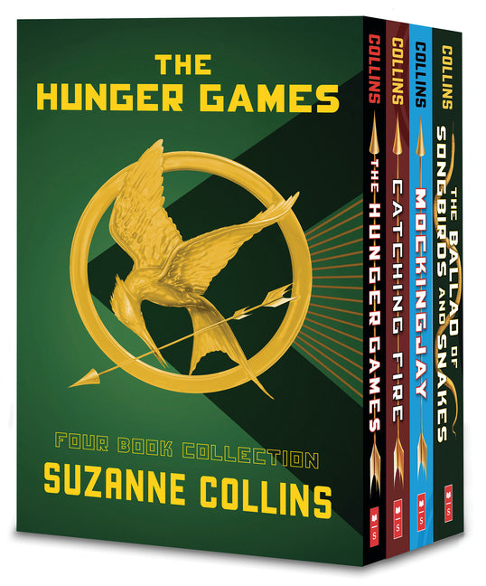 Hunger Games 4-Book Paperback Box Set (the Hunger Games, Catching Fire, Mockingjay, the Ballad of Songbirds and Snakes) (Hunger Games)