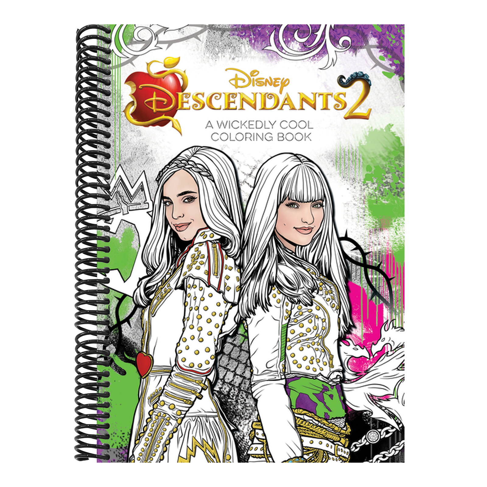 Descendants 2: A Wickedly Cool Coloring Book