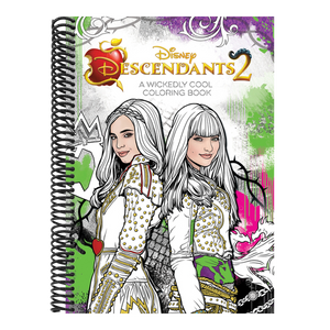 Descendants 2: A Wickedly Cool Coloring Book