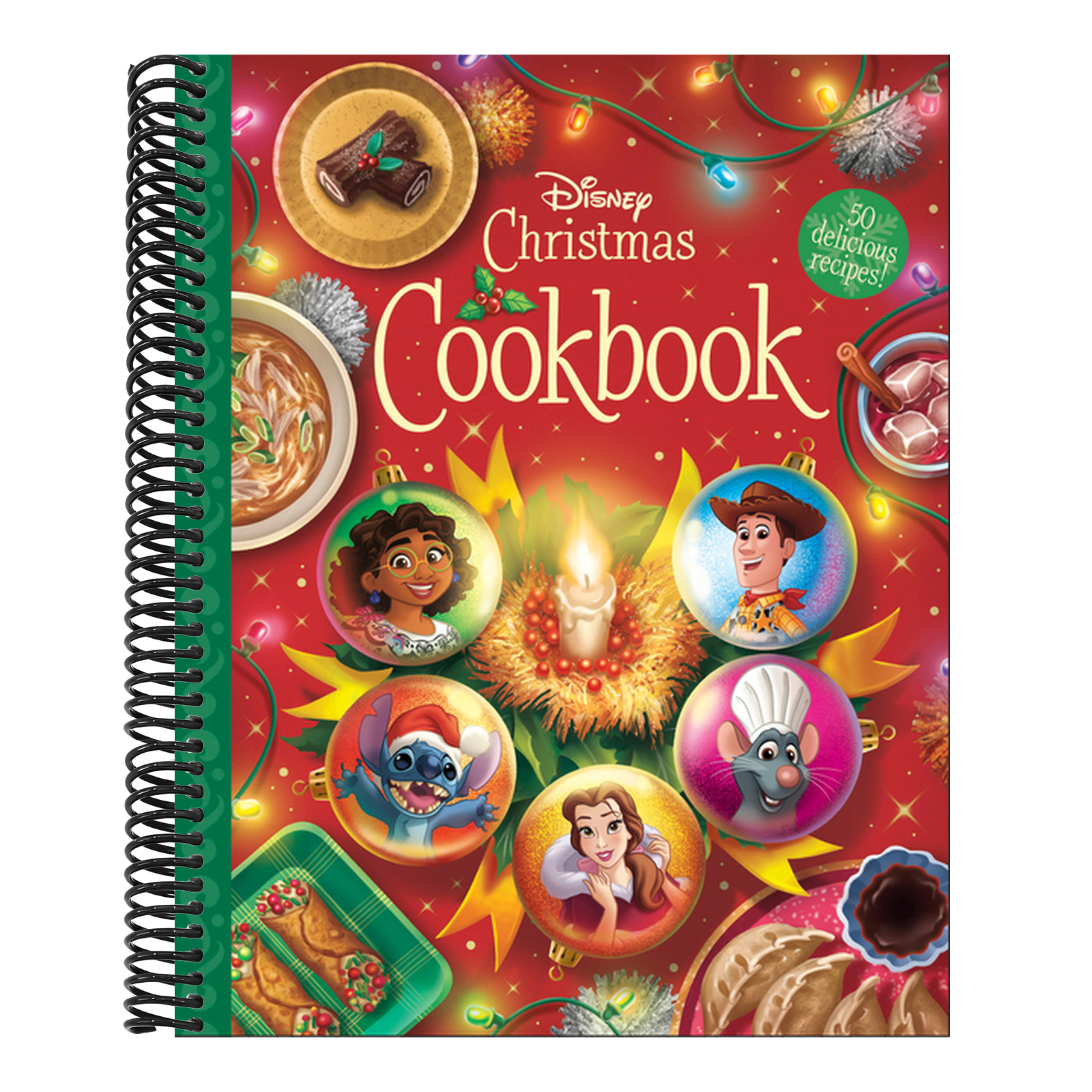 The Disney Christmas Cookbook: 50 Delicious Recipes!
