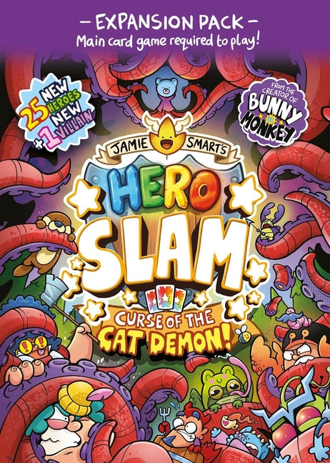 Jamie Smart's Hero Slam Expansion Pack: Curse of the Cat Demon: 25 New Heroes and 1 New Villain, from the No 1 Bestselling Creator of Bunny Vs Monkey