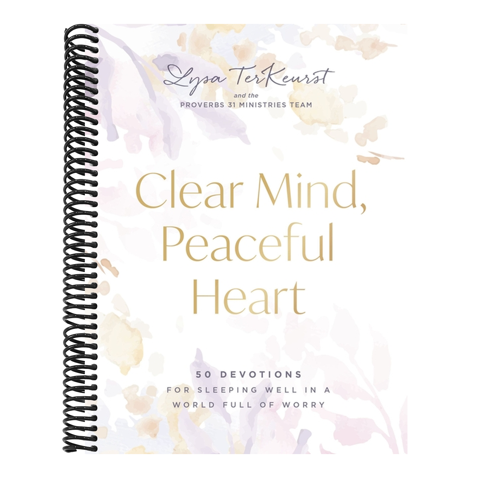 Clear Mind, Peaceful Heart: 50 Devotions for Sleeping Well in a World Full of Worry (a 50-Day Devotional) - The Perfect Christian New Year's Resolutio