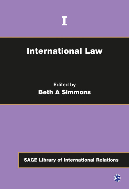 International Law (Sage Library of International Relations) (1ST ed.)