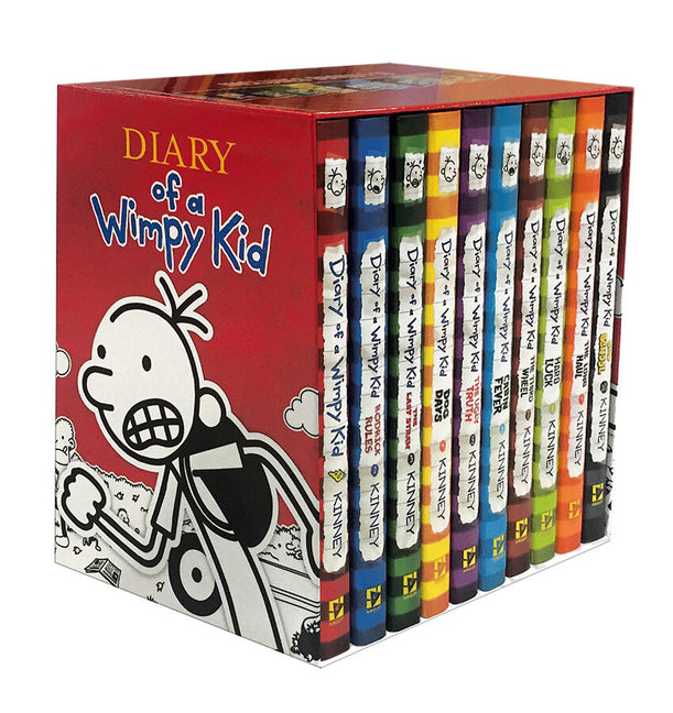 Diary of a Wimpy Kid Box of Books 1-10 Hardcover Gift Set (Diary of a Wimpy Kid)