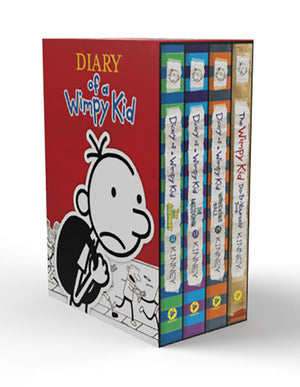 Diary of a Wimpy Kid Box of Books 12-14 Plus the Wimpy Kid Do-It-Yourself Book: Hardcover Gift Set (Diary of a Wimpy Kid)