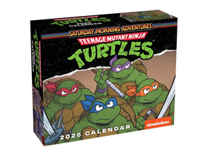 Teenage Mutant Ninja Turtles Comic Art 2026 Day-To-Day Calendar
