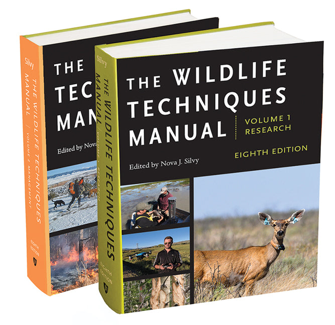 The Wildlife Techniques Manual: Volume 1: Research. Volume 2: Management. (8TH ed.)