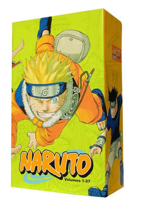 Naruto Box Set 1: Volumes 1-27 with Premium (Original) (Naruto Box Sets #1)