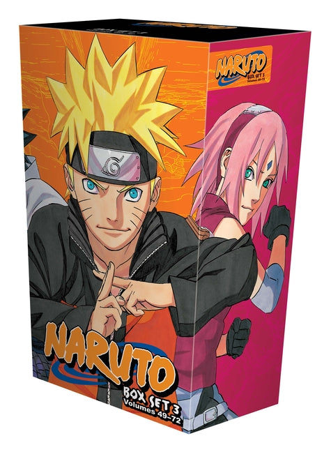 Naruto Box Set 3: Volumes 49-72 with Premium (Naruto Box Sets #3)