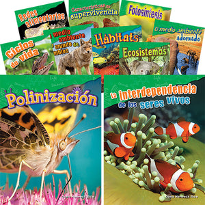 Let's Explore Life Science Grades 2-3 Spanish, 10-Book Set (Science: Informational Text) (1ST ed.)