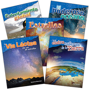 Earth and Space Science Grade 5 Spanish: 5-Book Set (Science: Informational Text) (1ST ed.)