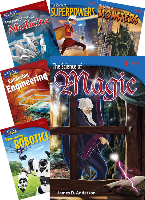 Time Middle School Stem, 6-Book Set (Time(r) Informational Text) (1ST ed.)