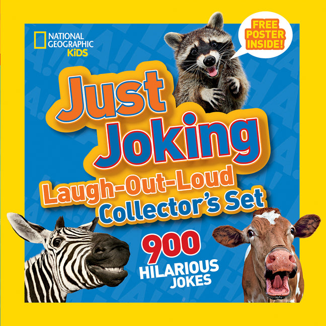 National Geographic Kids Just Joking Laugh-Out-Loud Collector's Set: 900 Hilarious Jokes (Just Joking)
