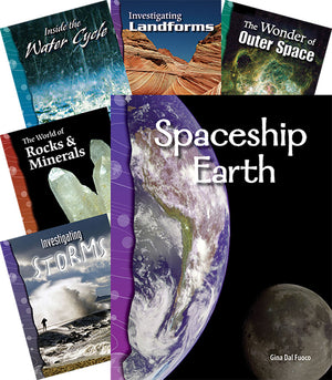 Earth & Space Science 8-Book Set, Grades 6-9 (Science: Informational Text) (1ST ed.)