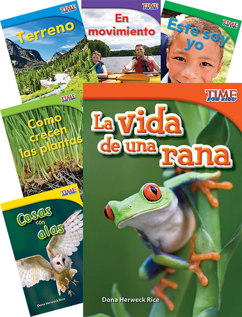 Time for Kids(r) Informational Text Grade 1 Spanish Readers Set 1 10-Book Set (Time for Kids(r) Informational Text) (1ST ed.)