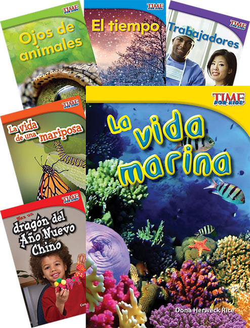 Time for Kids(r) Informational Text Grade 1 Spanish Readers Set 2 10-Book Set (Time for Kids(r) Informational Text) (1ST ed.)