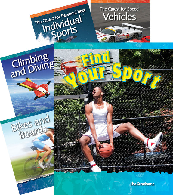 Science in Sports 5-Book Set, Grades 3-6 (Science: Informational Text) (1ST ed.)
