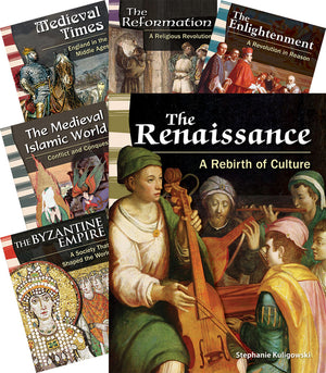 World History Eras and Events 8-Book Set, Grades 6-9 (Social Studies: Informational Text) (1ST ed.)