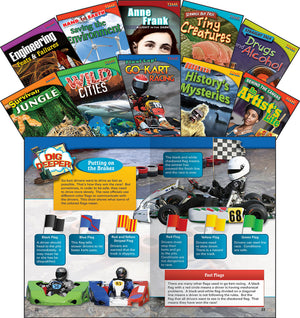 Time for Kids(r) Informational Text Grade 4 Readers Set 3 10-Book Set (Time for Kids(r) Informational Text) (1ST ed.)