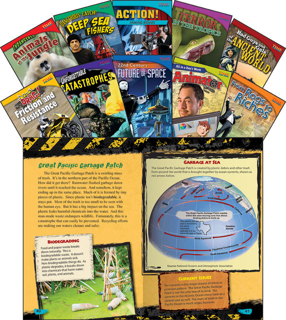Time for Kids(r) Informational Text Grade 5 Readers Set 3 10-Book Set (Time for Kids(r) Informational Text) (1ST ed.)