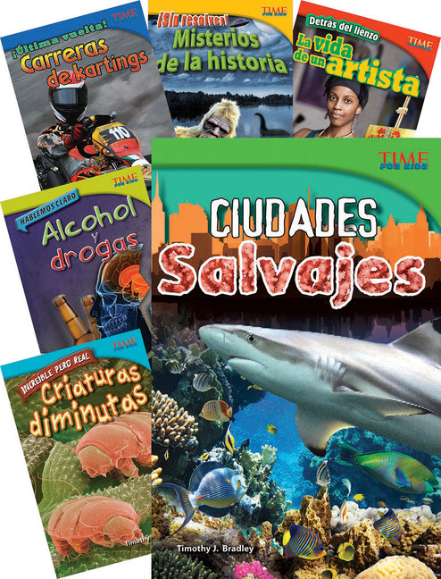 Time for Kids(r) Informational Text Grade 4 Spanish Readers Set 3 10-Book Set (Time for Kids(r) Informational Text) (1ST ed.)
