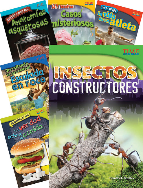 Time for Kids(r) Informational Text Grade 4 Spanish Readers Set 1 10-Book Set (Time for Kids(r) Informational Text) (1ST ed.)