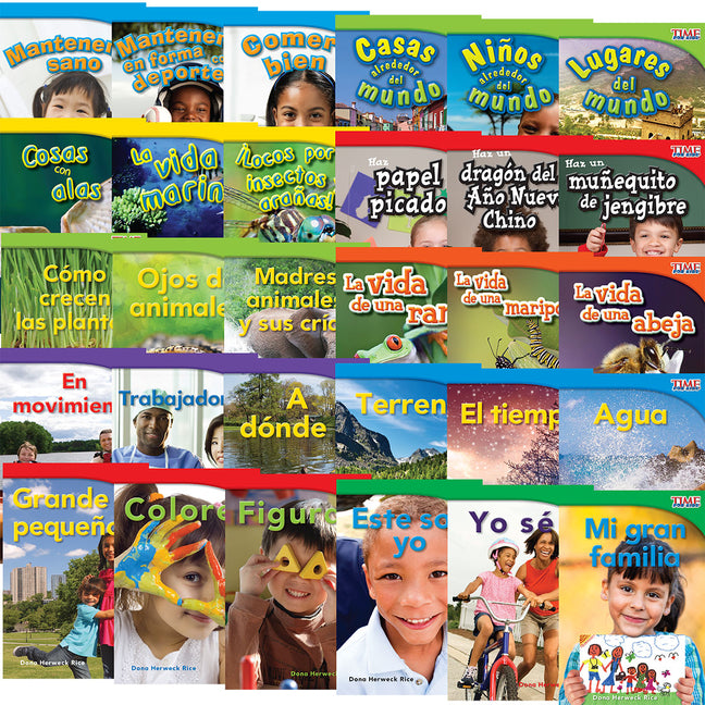 Time for Kids(r) Informational Text Grade 1 Spanish Readers 30-Book Set (Time for Kids(r) Informational Text) (1ST ed.)
