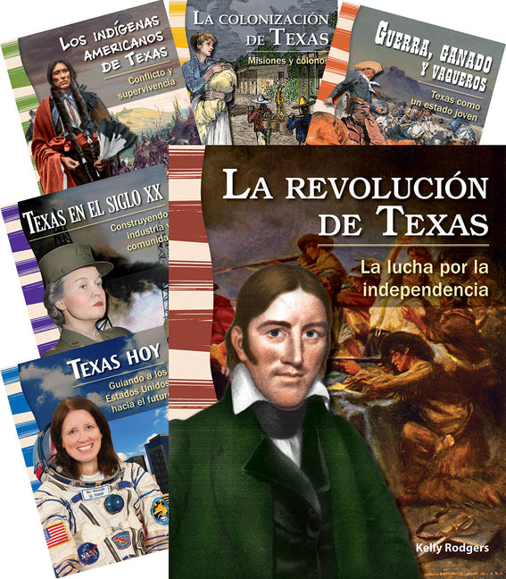 The State of Texas Spanish 8-Book Set (Social Studies: Informational Text) (1ST ed.)