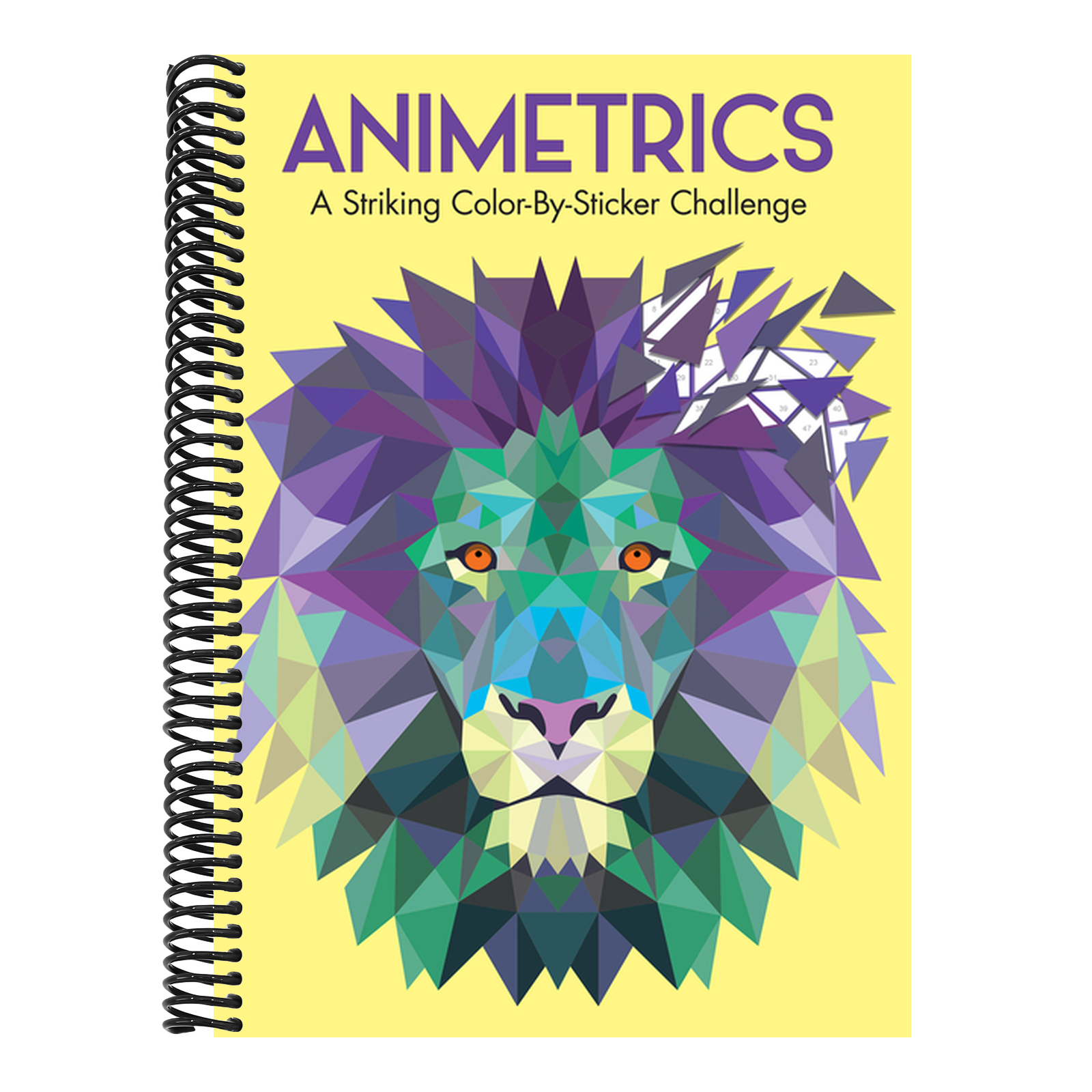 Animetrics: A Striking Color-By-Sticker Challenge
