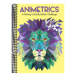 Animetrics: A Striking Color-By-Sticker Challenge
