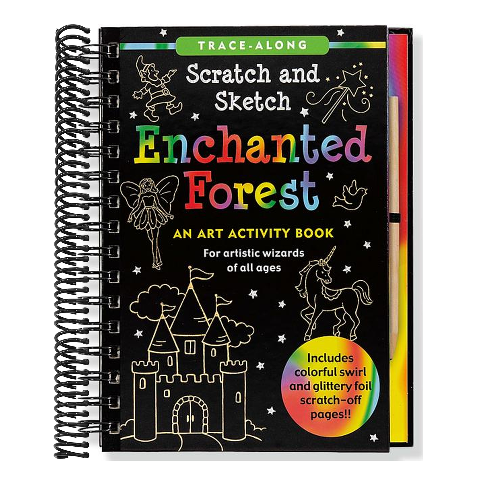Scratch & Sketch Enchanted Forest (Trace-Along)