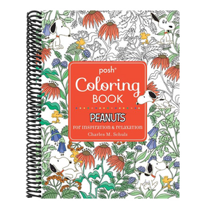 Posh Adult Coloring Book: Peanuts for Inspiration & Relaxation