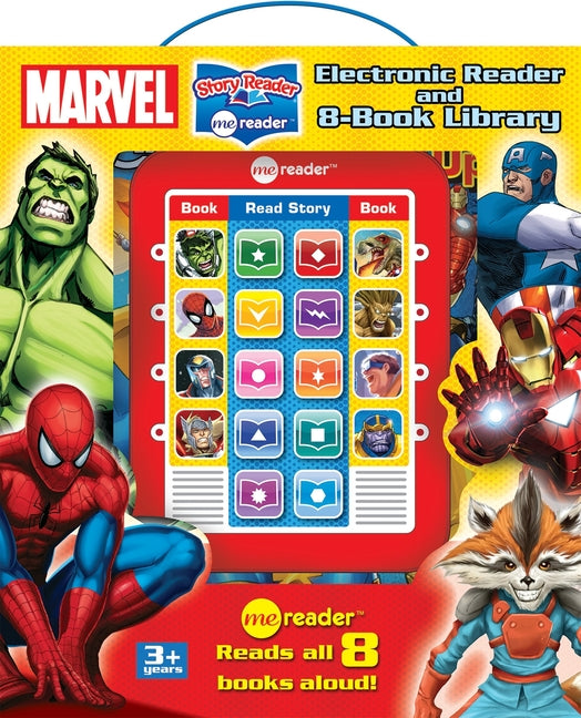 Marvel: Me Reader Electronic Reader and 8-Book Library [With Other and Battery]