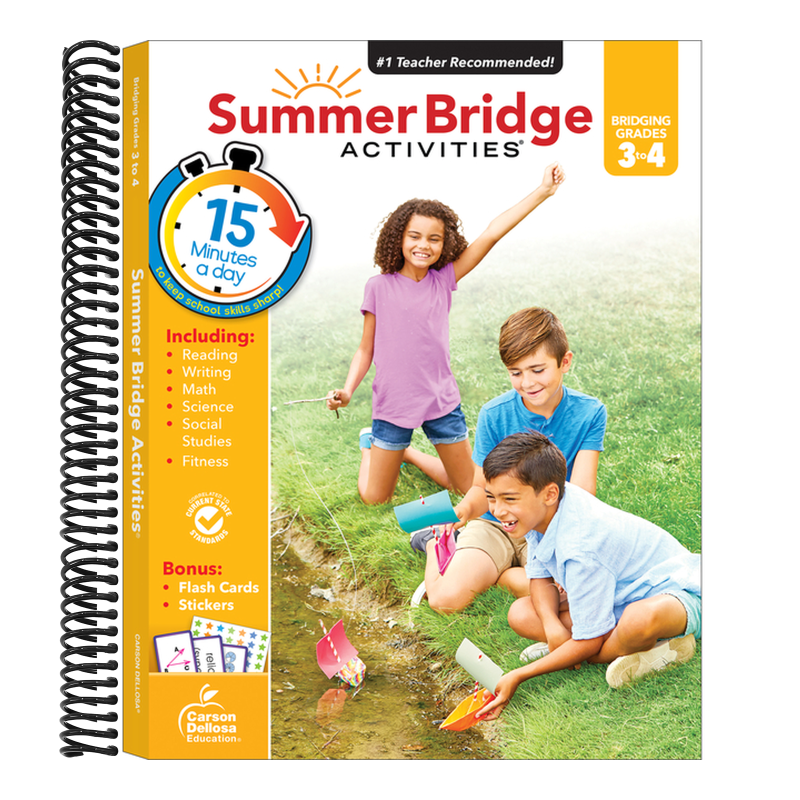 Summer Bridge Activities, Grades 3 - 4: Volume 5