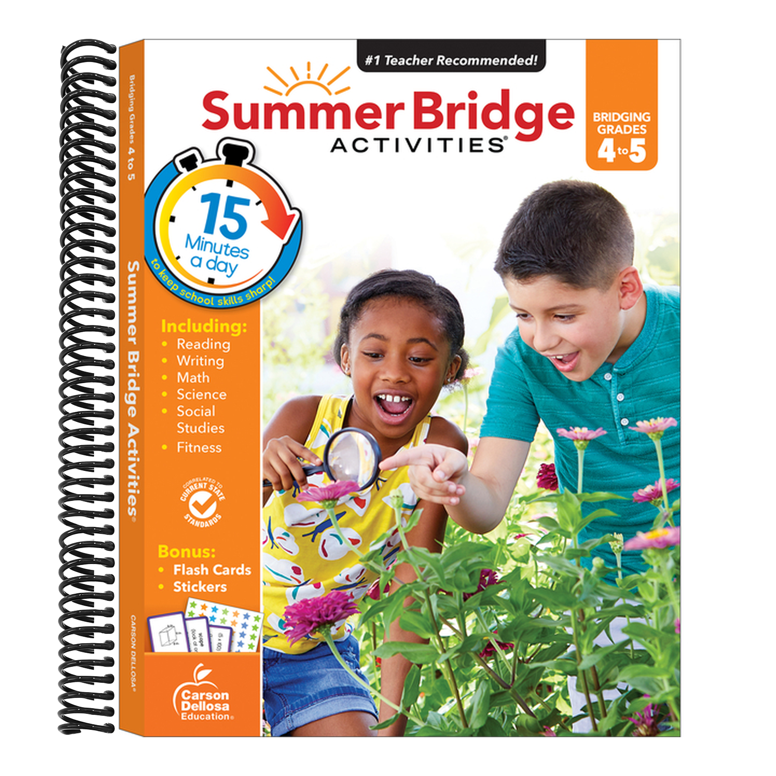 Summer Bridge Activities, Grades 4 - 5: Volume 6