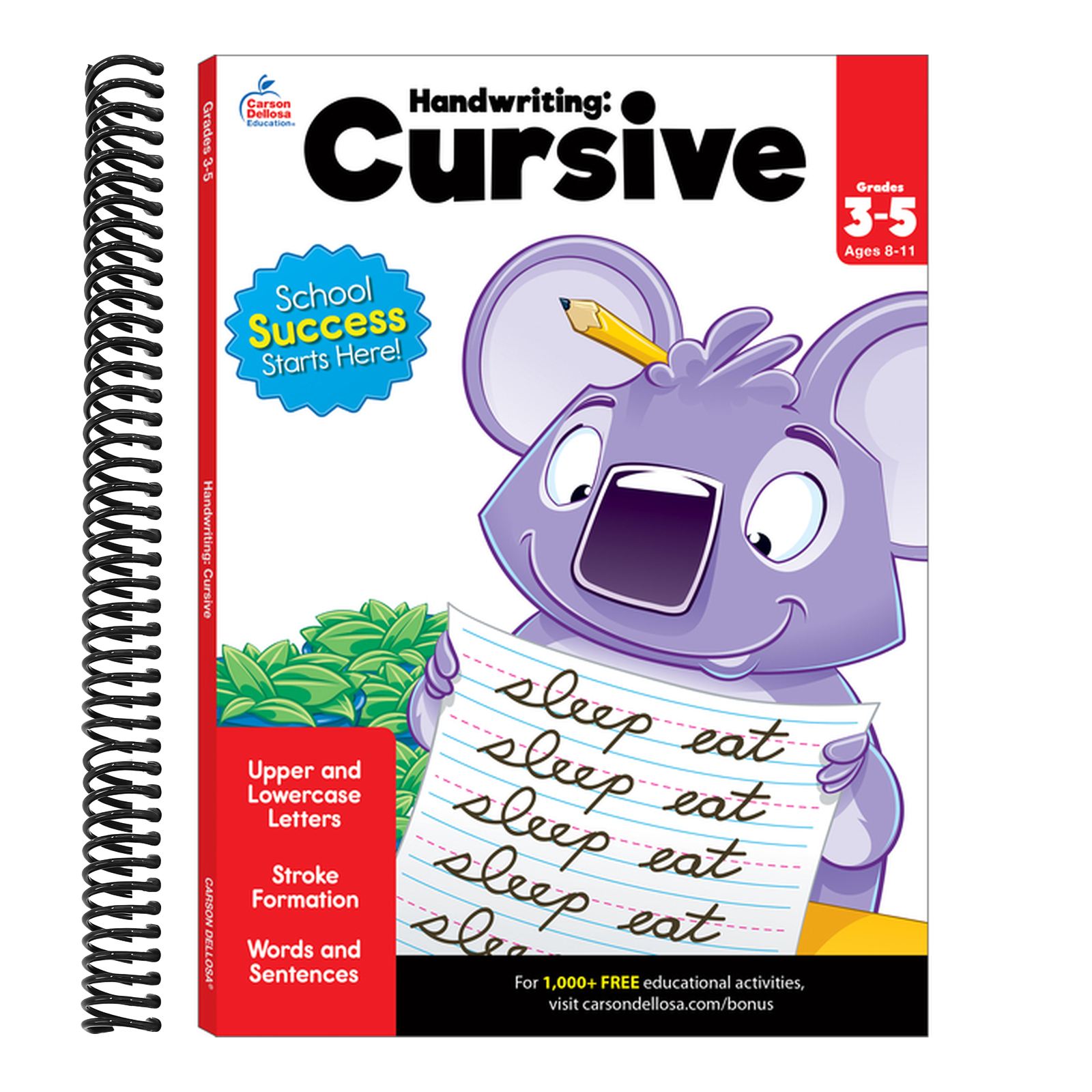 Handwriting: Cursive Workbook