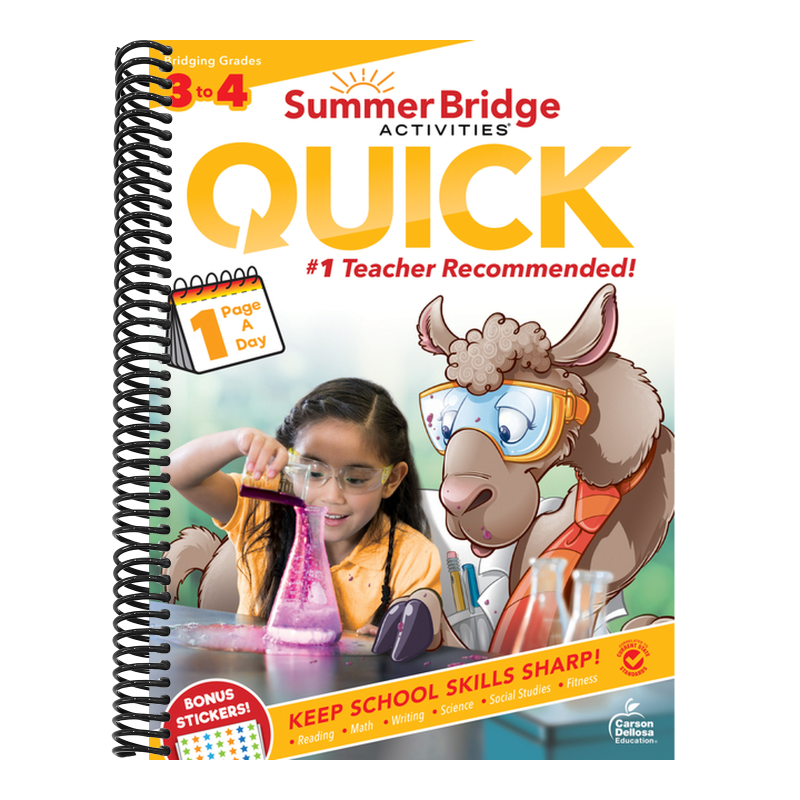 Summer Bridge Activities(r) Quick, Grades 3 - 4