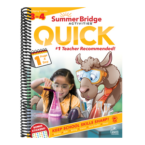 Summer Bridge Activities(r) Quick, Grades 3 - 4