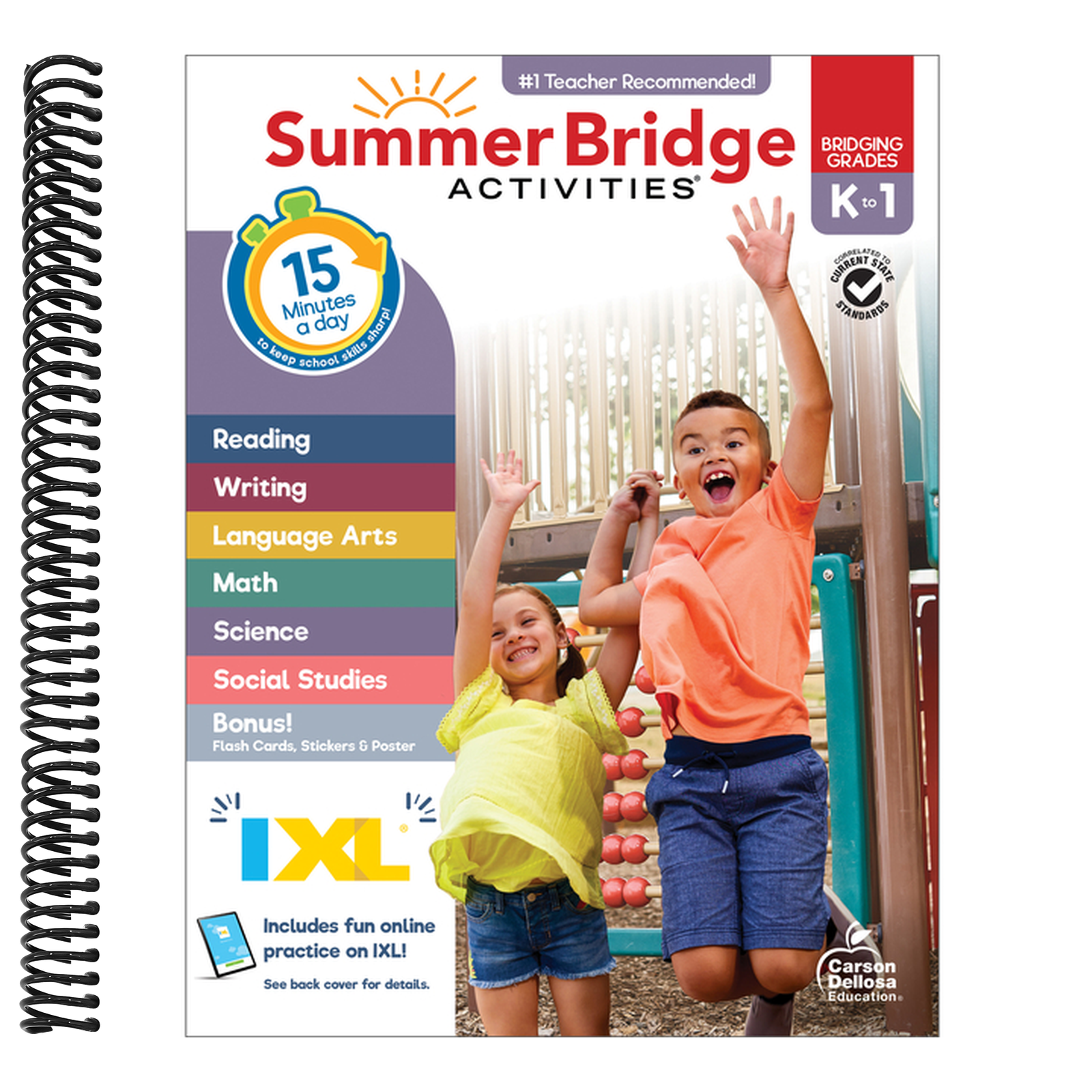 Summer Bridge Activities, Grades K - 1