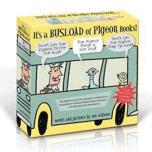 A Busload of Pigeon Books: Great for Holiday Gifting! (Pigeon)