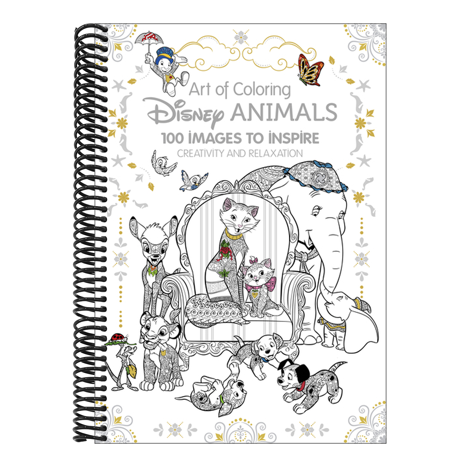Art of Coloring: Disney Animals: 100 Images to Inspire Creativity and Relaxation