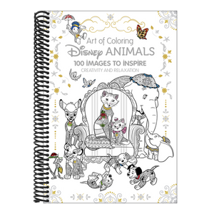 Art of Coloring: Disney Animals: 100 Images to Inspire Creativity and Relaxation