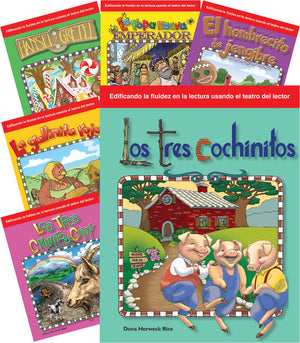 Children's Folk Tales and Fairy Tales 6-Book Spanish Set (Reader's Theater) (1ST ed.)