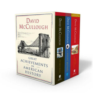 David McCullough: Great Achievements in American History: The Great Bridge, the Path Between the Seas, and the Wright Brothers (Boxed Set)